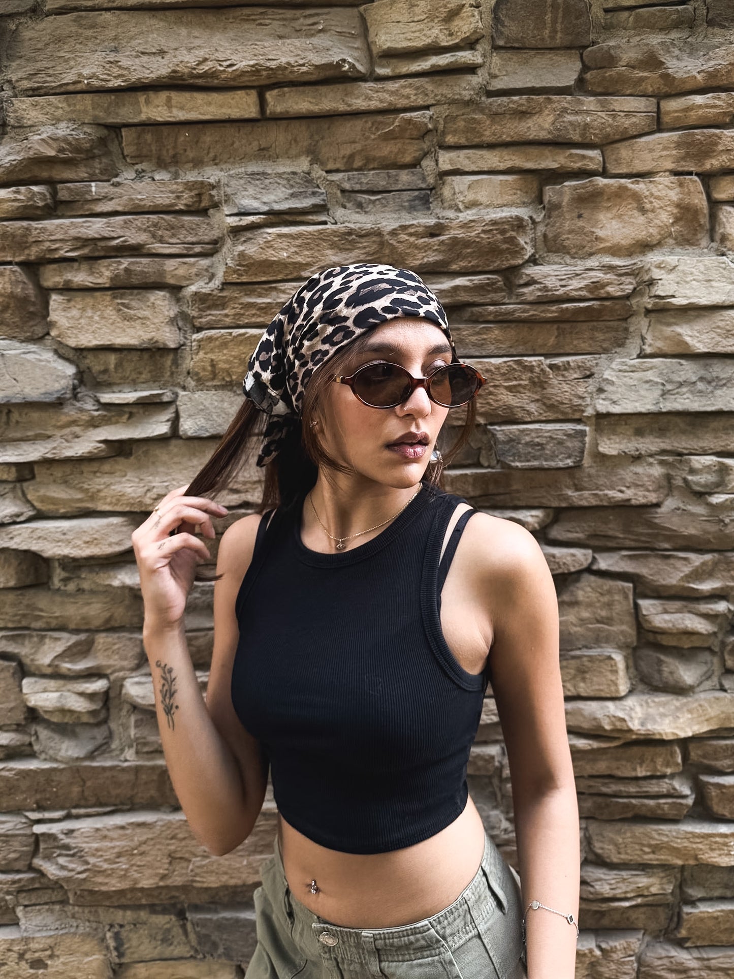 Leopard Scarf