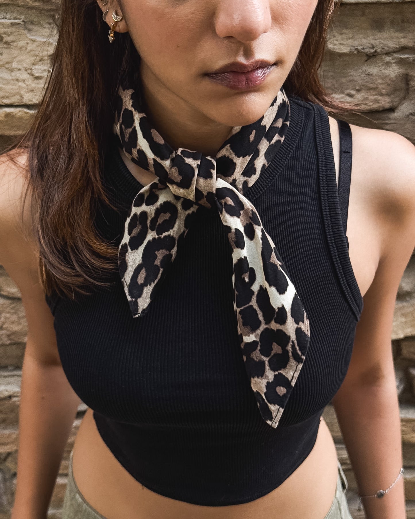 Leopard Scarf