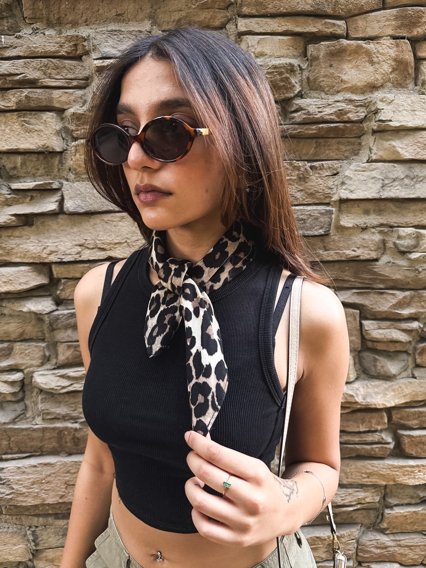 Leopard Scarf