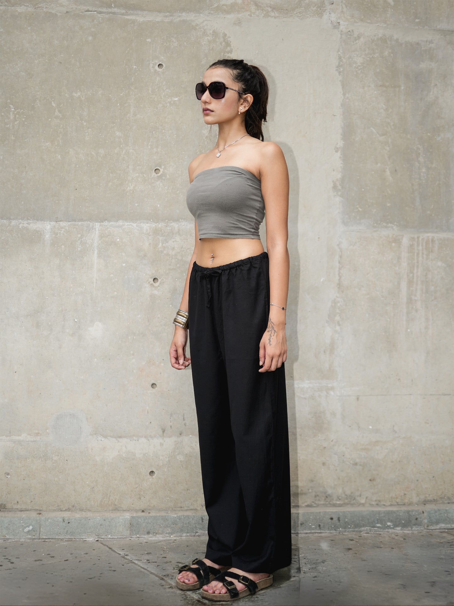 Black Linen Pants