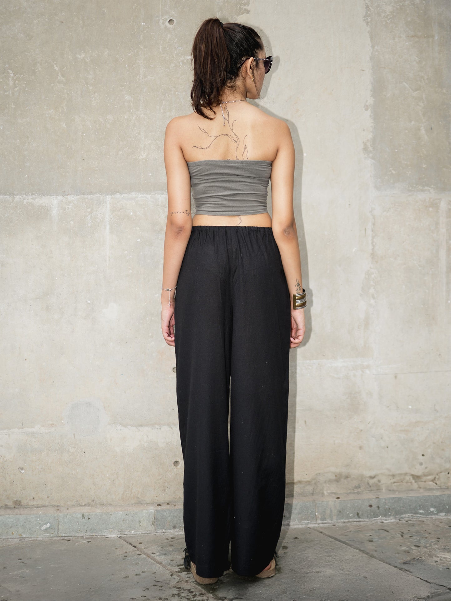 Black Linen Pants